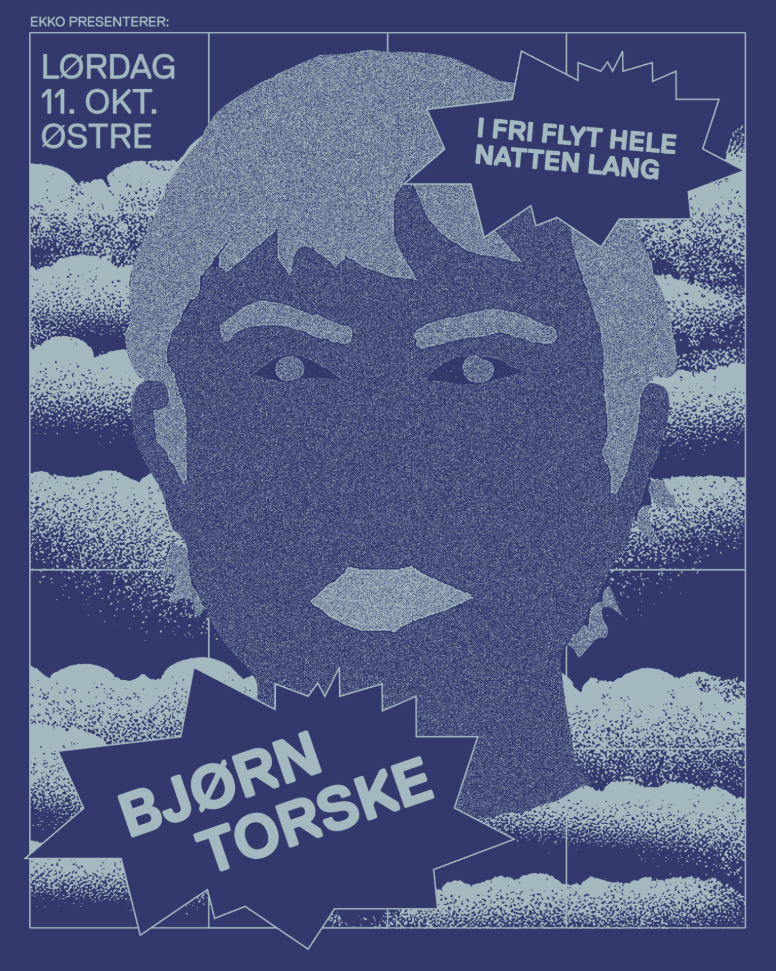 Bjørn Torske i fri flyt hele natten lang